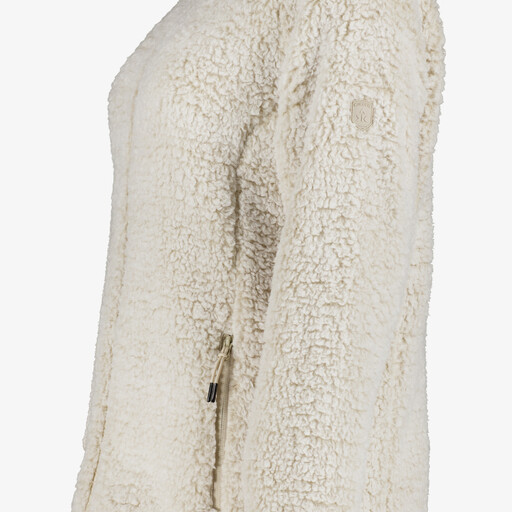 Dames outdoor teddy vest ecru