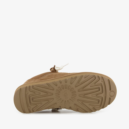 Lo Lowmel suede dames sneakers cognac