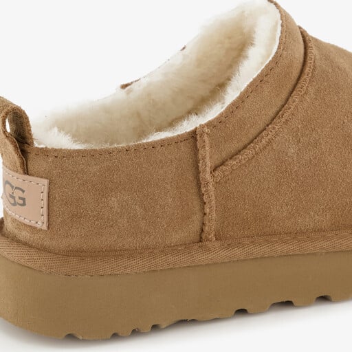 Micro Boot suede dames boots bruin