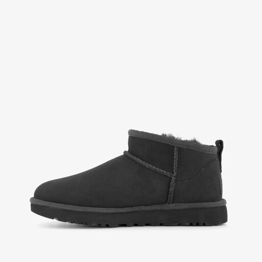 Ultra Mini suede dames laarsjes zwart