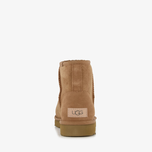 Classic Mini II suede dames laarsjes cognac