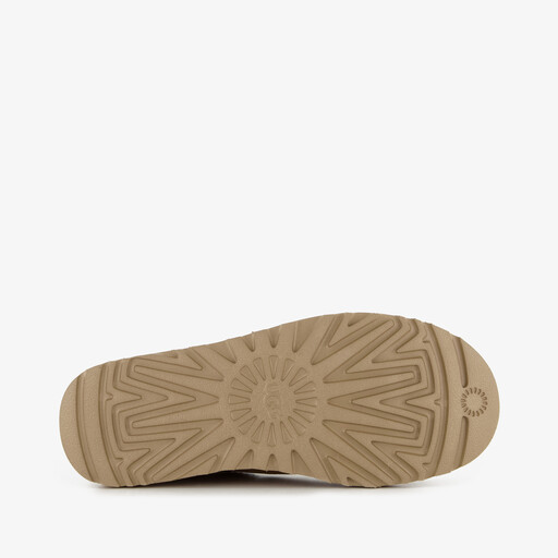 Ultra Mini suede dames laarsjes cognac