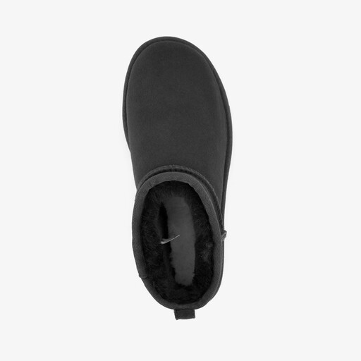 Ultra Mini suede dames laarsjes zwart