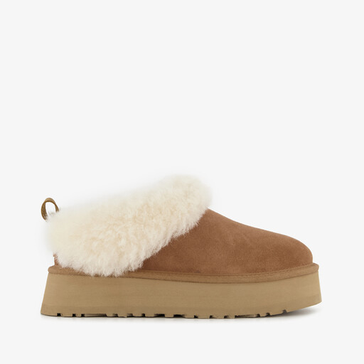 Tazzelle suede dames boots cognac