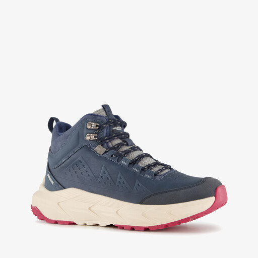 Hoge dames wandelschoenen blauw cat. A B