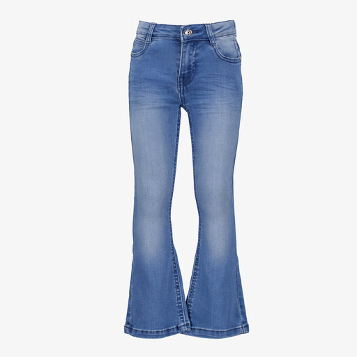 Twoday meisjes flared jeans medium blauw