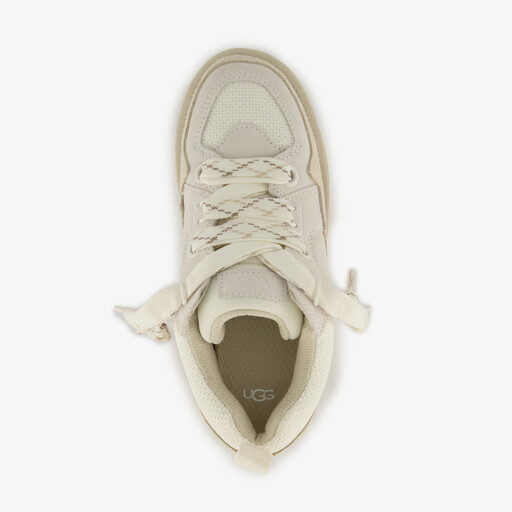 Lo Lowmel suede dames sneakers wit