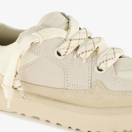 Lo Lowmel suede dames sneakers wit