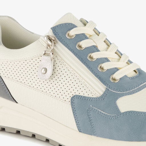 Dames sneakers blauw wit