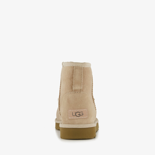 Classic Mini II suede dames laarsjes beige