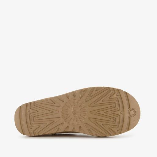 Micro Boot suede dames boots beige