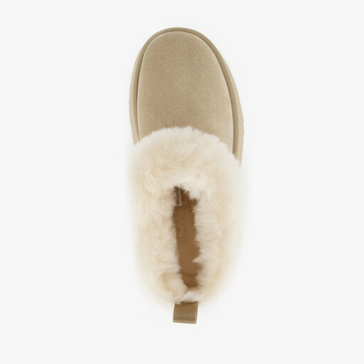 Tazzelle suede dames boots beige