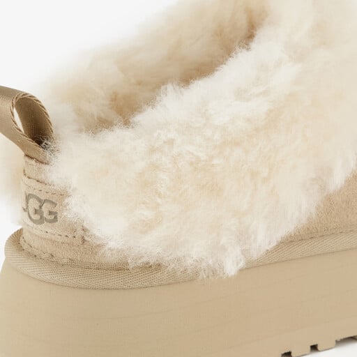 Tazzelle suede dames boots beige