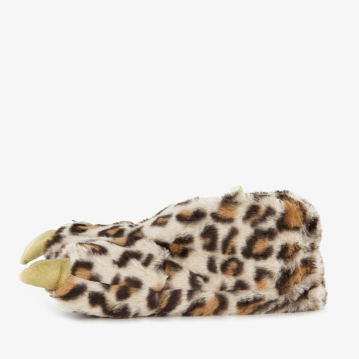 Dames pantoffels panterpoot