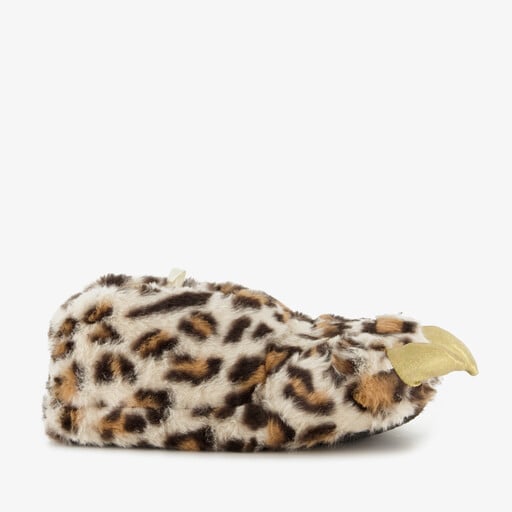 Dames pantoffels panterpoot