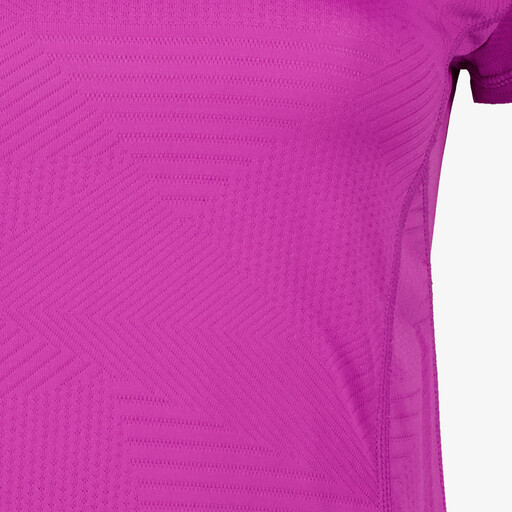 Dry dames hardloop T-shirt paars