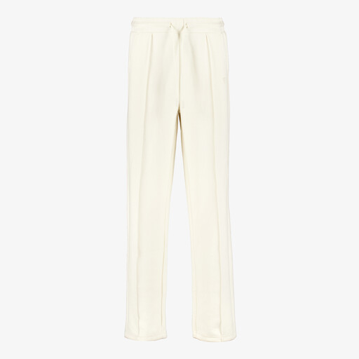 Wide leg dames trainingsbroek wit