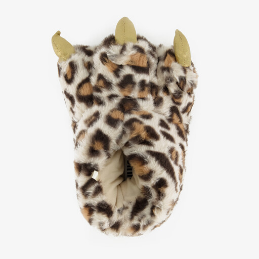 Dames pantoffels panterpoot