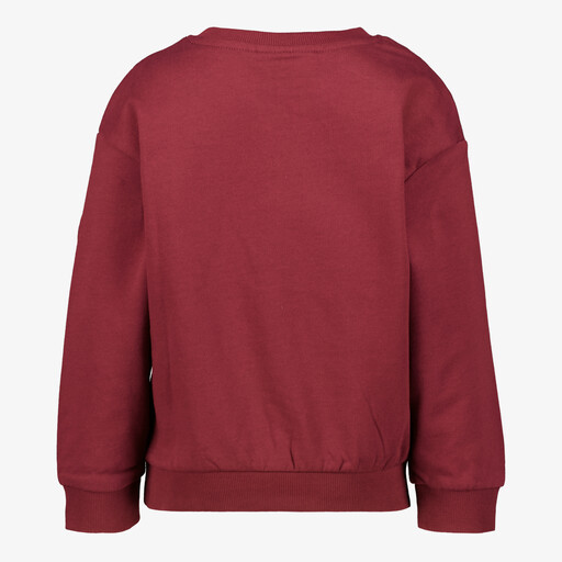 Name It meisjes sweater met hartje rood