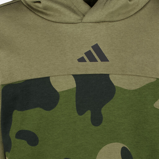 J Camo FL kinder hoodie met camouflageprint groen