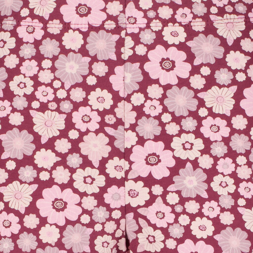 Name It meisjes flared broek met roze bloemen