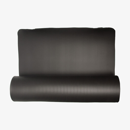 Yoga fitness mat zwart