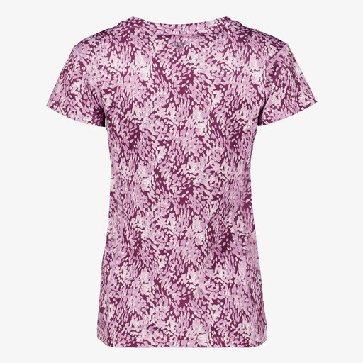 Dames sport T-shirt met print roze