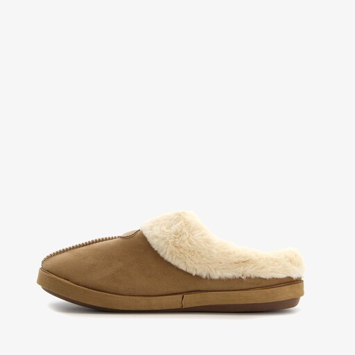 Instap pantoffels beige