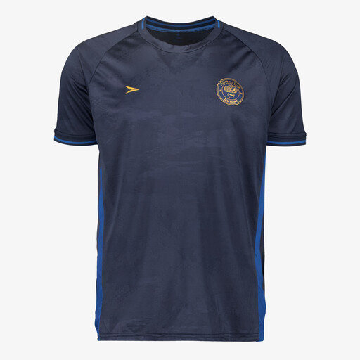 Dry heren voetbal T-shirt blauw