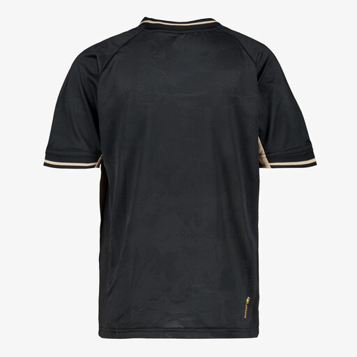 Dry kinder voetbal T-shirt zwart beige
