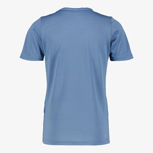 Dry jongens sport T-shirt met opdruk blauw
