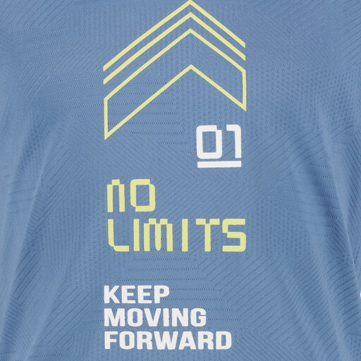 Dry jongens sport T-shirt met opdruk blauw