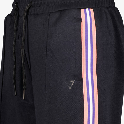 Meisjes trainingsbroek zwart roze