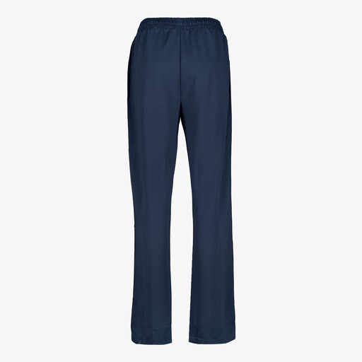 Dames wide leg broek blauw