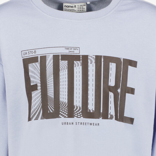 Name It jongens trui lichtblauw