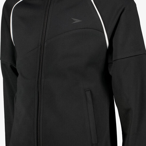 Kinder trainingsjas zwart wit