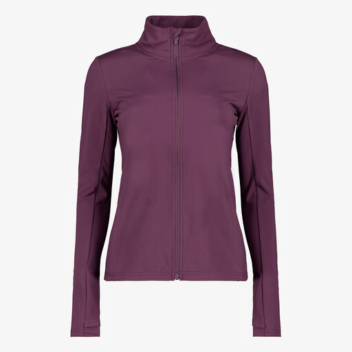 Dames trainingsjas paars