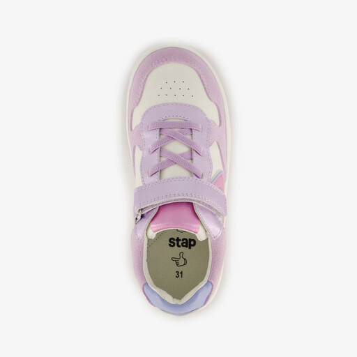Meisjes sneakers roze paars