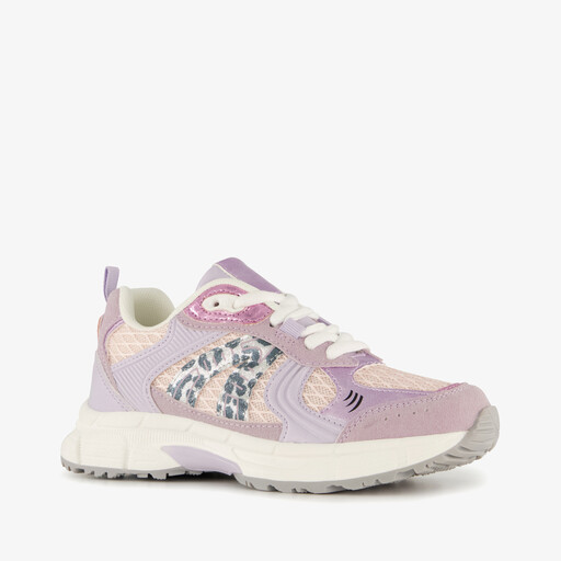 Meisjes sneakers in pastelkleuren