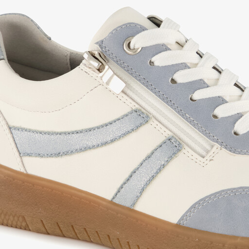 Dames sneakers blauw wit