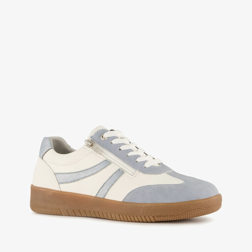 Dames sneakers blauw wit