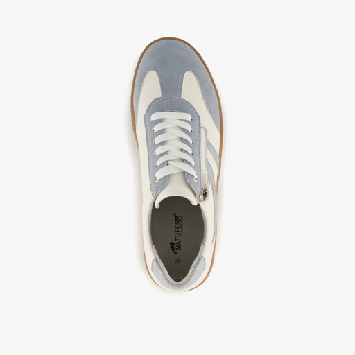 Dames sneakers blauw wit