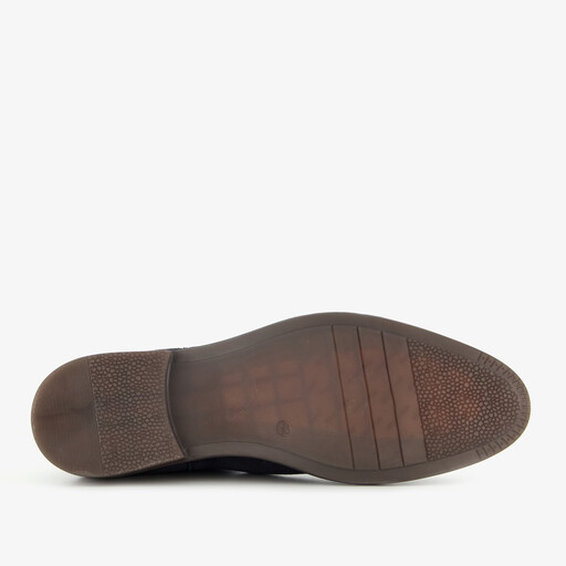 Suede heren Chelsea boots blauw