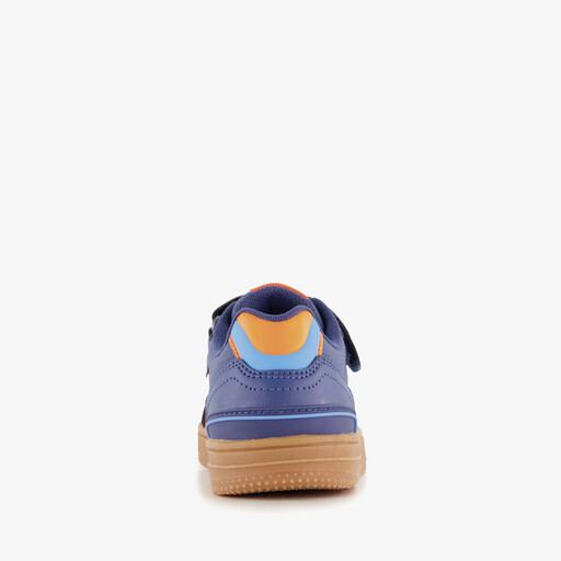 Jongens sneakers blauw oranje