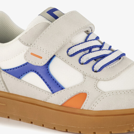 Jongens sneakers grijs blauw
