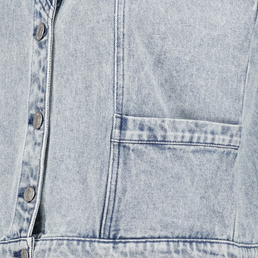 Twoday dames spijker gilet lichtblauw