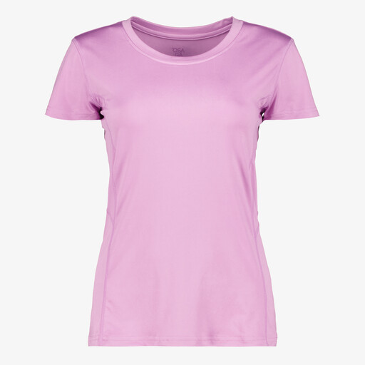 Dames sport T-shirt roze