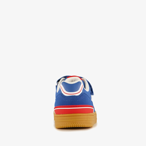 Jongens sneakers blauw rood