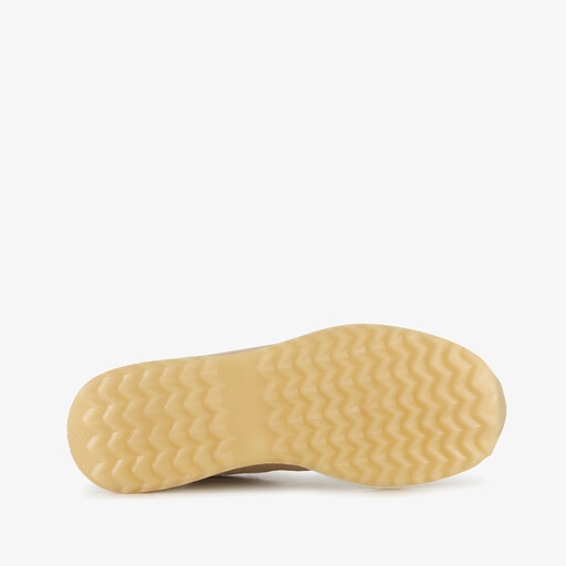 Suède dames sneakers beige
