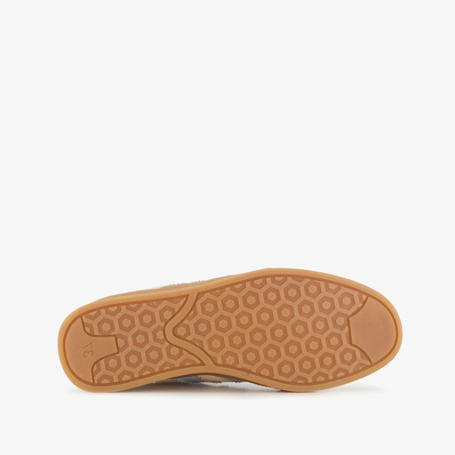 Dames sneakers beige blauw